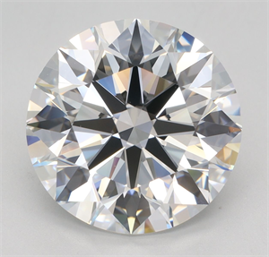 Picture of Lab Grown Diamond 6.07 Carats, Round with Ideal Cut, G Color, VS1 Clarity and Certified by IGI