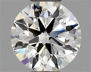 Foto Diamante Natural 0.41 quilates, Redondo , Color I, claridad VVS1 y certificado GIA de