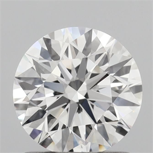 Picture of Lab Grown Diamond 1.07 Carats, Round with Ideal Cut, E Color, VS1 Clarity and Certified by IGI