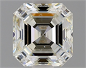 Diamante Natural 1.09 quilates, Asscher , Color K, claridad SI1 y certificado GIA