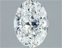 Diamante Natural 0.80 quilates, Ovalado , Color F, claridad VS1 y certificado GIA