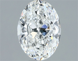 Foto Diamante Natural 0.80 quilates, Ovalado , Color F, claridad VS1 y certificado GIA de