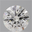 Lab Grown Diamond 3.60 Carats, Round with Ideal Cut, F Color, VVS2 Clarity and Certified by IGI