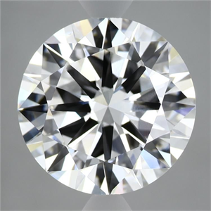 Picture of Lab Grown Diamond 5.95 Carats, Round with Excellent Cut, E Color, VVS2 Clarity and Certified by IGI
