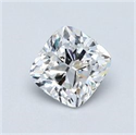 Natural Diamond 0.70 Carats, Cushion with  Cut, D Color, VS1 Clarity and Certified by GIA