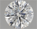 Natural Diamond 1.20 Carats, Round with Very Good Cut, E Color, SI2 Clarity and Certified by HRD