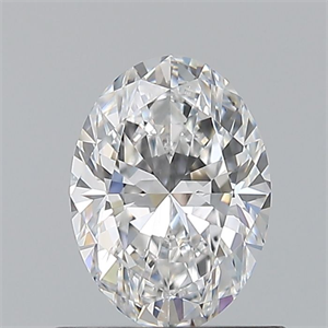 Foto Diamante Natural 0.70 quilates, Ovalado , Color D, claridad VS2 y certificado GIA de