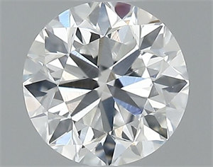 Foto Diamante Natural 0.50 quilates, Redondo , Color E, claridad SI2 y certificado GIA de