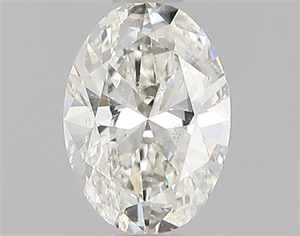 Picture of Natural Diamond 0.51 Carats, Oval with  Cut, J Color, SI2 Clarity and Certified by GIA
