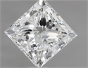 Diamante Natural 0.90 quilates, Princesa , Color G, claridad VS2 y certificado IGI