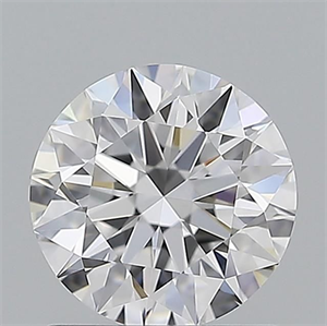 Picture of Natural Diamond 1.16 Carats, Round with Excellent Cut, D Color, FL Clarity and Certified by GIA