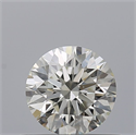 Diamante Natural 0.54 quilates, Redondo , Color K, claridad VS2 y certificado GIA