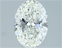 Diamante Natural 1.03 quilates, Ovalado , Color H, claridad IF y certificado IGI