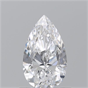 Diamante Natural 0.80 quilates, De pera , Color D, claridad VS1 y certificado GIA