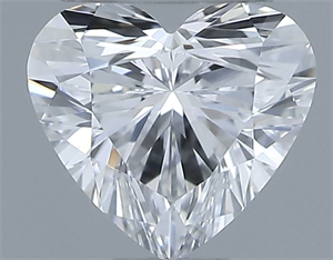 Picture of Natural Diamond 0.30 Carats, Heart with  Cut, D Color, VVS1 Clarity and Certified by GIA