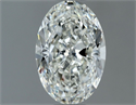 Diamante Natural 1.20 quilates, Ovalado , Color H, claridad VS2 y certificado IGI
