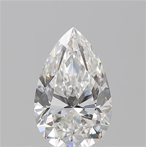 Picture of Natural Diamond 0.70 Carats, Pear with  Cut, G Color, VS2 Clarity and Certified by GIA
