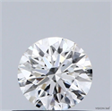 Diamante Natural 0.50 quilates, Redondo , Color I, claridad VVS1 y certificado GIA