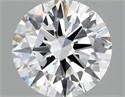Lab Grown Diamond 2.00 Carats, Round with Excellent Cut, D Color, VVS2 Clarity and Certified by IGI