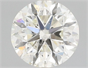 Natural Diamond 0.90 Carats, Round with Very Good Cut, L Color, SI2 Clarity and Certified by GIA