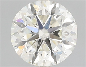 Picture of Natural Diamond 0.90 Carats, Round with Very Good Cut, L Color, SI2 Clarity and Certified by GIA