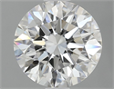 Natural Diamond 1.86 Carats, Round with Excellent Cut, G Color, VVS1 Clarity and Certified by GIA