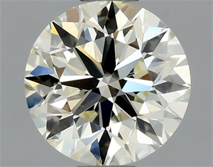 Foto Diamante Natural 0.70 quilates, Redondo , Color N, claridad VVS1 y certificado GIA de