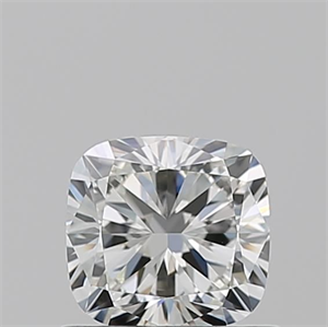 Picture of Natural Diamond 0.71 Carats, Cushion with  Cut, J Color, VVS1 Clarity and Certified by GIA