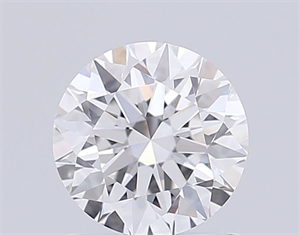 Picture of Lab Grown Diamond 1.07 Carats, Round with Excellent Cut, D Color, VVS2 Clarity and Certified by IGI