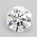 Lab Grown Diamond 1.32 Carats, Round with Ideal Cut, D Color, VVS2 Clarity and Certified by IGI