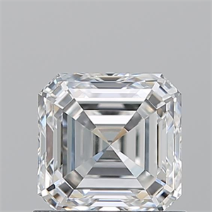 Picture of Natural Diamond 1.02 Carats, Asscher with  Cut, F Color, VS2 Clarity and Certified by GIA