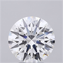 Del inventario de diamantes de laboratorio, 4.10 quilates, Redondo , Color E, claridad VS1 y certificado IGI