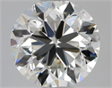 Natural Diamond 2.00 Carats, Round with Very Good Cut, H Color, VVS2 Clarity and Certified by GIA