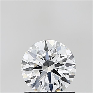 Picture of Lab Grown Diamond 1.04 Carats, Round with Ideal Cut, E Color, VS2 Clarity and Certified by IGI