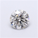 Del inventario de diamantes de laboratorio, 1.27 quilates, Redondo , Color G, claridad VS1 y certificado IGI