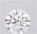 Lab Grown Diamond 1.53 Carats, Round with Excellent Cut, D Color, VVS2 Clarity and Certified by IGI
