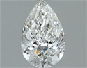 Natural Diamond 1.00 Carats, Pear with  Cut, H Color, VS1 Clarity and Certified by IGI