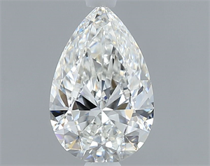Picture of Natural Diamond 0.60 Carats, Pear with  Cut, G Color, VVS1 Clarity and Certified by GIA