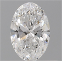 Diamante Natural 0.43 quilates, Ovalado , Color D, claridad VS1 y certificado GIA
