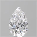 Diamante Natural 4.08 quilates, De pera , Color D, claridad VS2 y certificado GIA