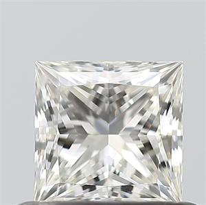 Picture of Natural Diamond 0.50 Carats, Princess with  Cut, J Color, VVS1 Clarity and Certified by GIA