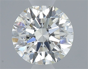 Picture of Natural Diamond 0.58 Carats, Round with Excellent Cut, I Color, VVS1 Clarity and Certified by GIA