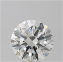 Diamante Natural 4.01 quilates, Redondo , Color J, claridad VS2 y certificado GIA