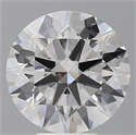 Lab Grown Diamond 6.09 Carats, Round with Ideal Cut, E Color, VVS2 Clarity and Certified by IGI