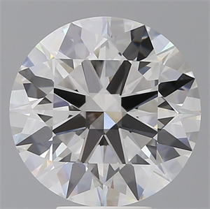 Picture of Lab Grown Diamond 6.09 Carats, Round with Ideal Cut, E Color, VVS2 Clarity and Certified by IGI