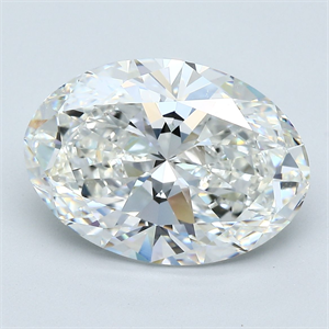 Foto Diamante Natural 5.51 quilates, Ovalado , Color G, claridad VS2 y certificado GIA de