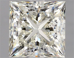 Picture of Natural Diamond 2.01 Carats, Princess with  Cut, K Color, VS2 Clarity and Certified by GIA