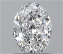Natural Diamond 0.70 Carats, Oval with  Cut, E Color, VS2 Clarity and Certified by GIA