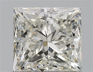 Picture of Natural Diamond 1.20 Carats, Princess with  Cut, J Color, VS2 Clarity and Certified by GIA