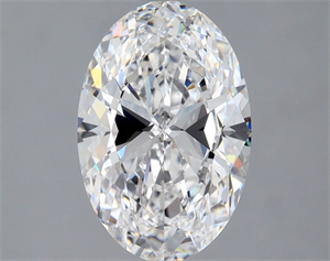Picture of Natural Diamond 2.02 Carats, Oval with  Cut, D Color, VS1 Clarity and Certified by GIA